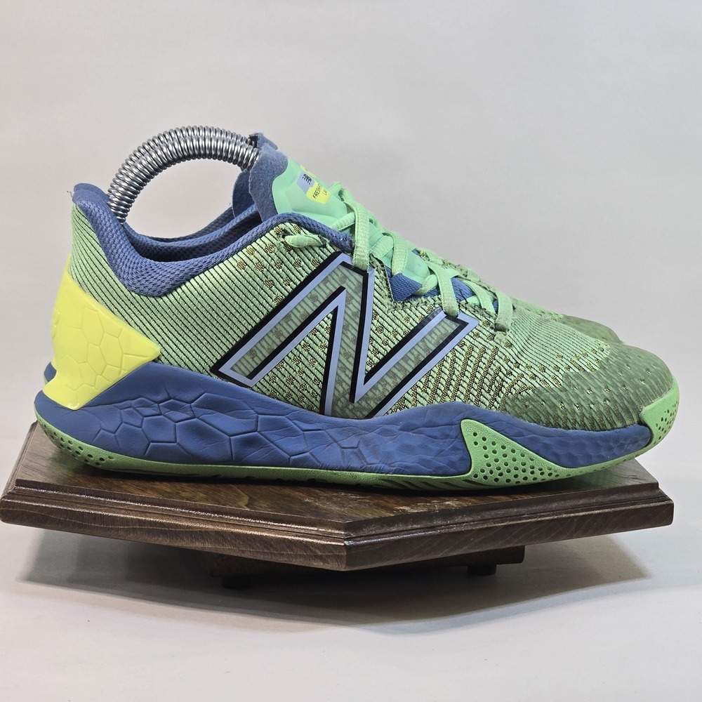 New Balance Fresh Foam Lav V2 Shoes Womens Size 6.5 Green/Blue Tennis WCHLAVB2